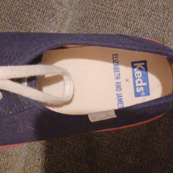 Keds X Elizabeth & James Kickstart Pop Foxing sneakers, sz 9 - Picture 5 of 7